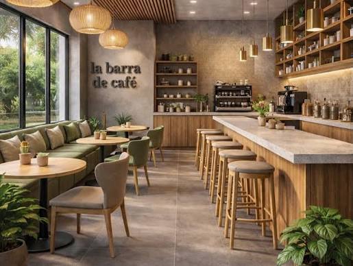 Barra de Cafetería