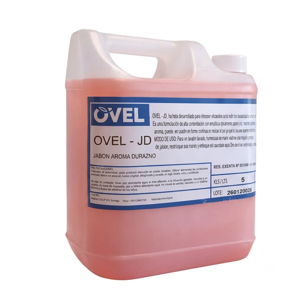 OVEL-JM Jabón Aroma Durazno (5L)