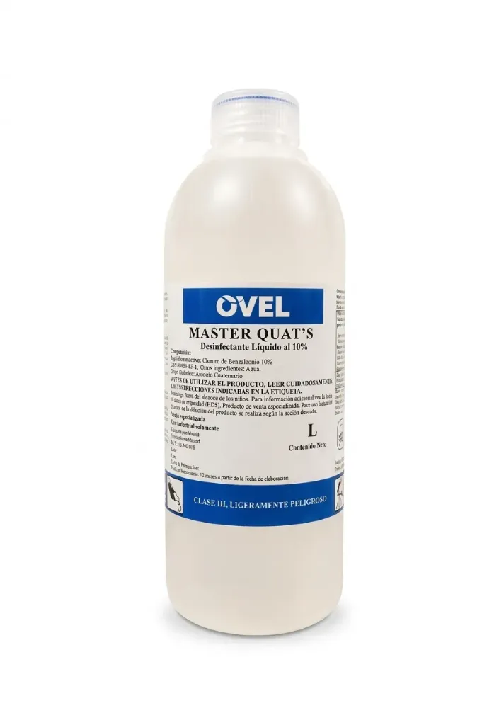 OVEL - Desinfectante Amonio Cuaternario MASTER QUATS (5L)