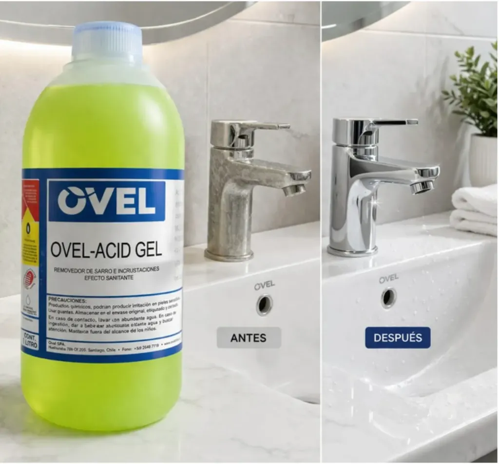 OVEL - Eliminador de Sarro en Gel ACID GEL (5L)