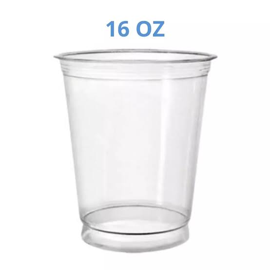 Vaso Plástico 16oz 50UN